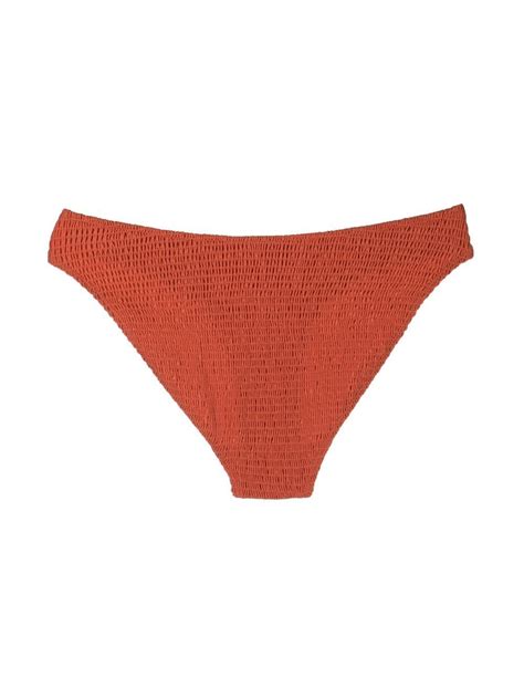 TOTEME Smocked Finish Bikini Bottoms Farfetch