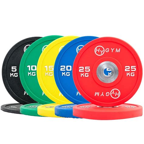 olympic bumper gym weights