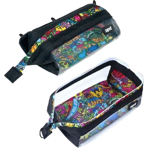 Trousse Crayons Lenny Transparente Pochette Crayons De Grande