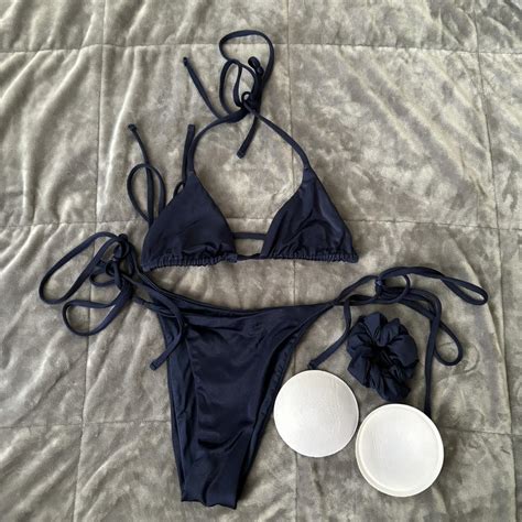 One One Swim String Bikini Set Ariel Top And Depop