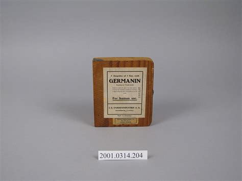 Germanin | National Museum of American History