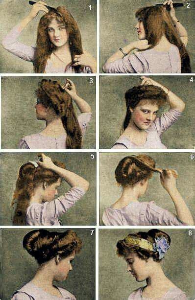 Hairstyling Edwardian Hairstyles Victorian Hairstyles Historical Hairstyles