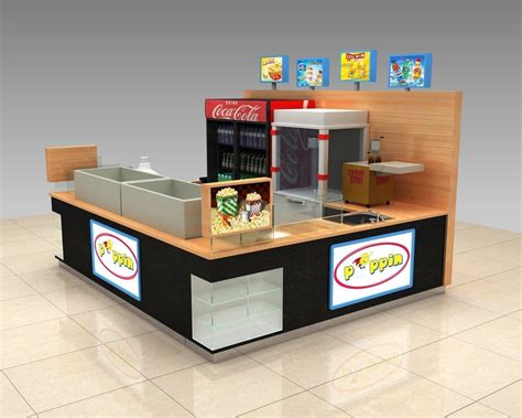 Nice design Popcorn kiosk for mall , cinema & movie theater.