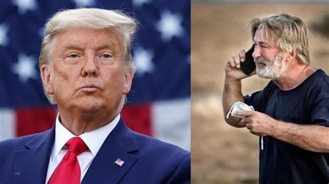 Quizás él la cargó Donald Trump cree que Alec Baldwin disparó arma a