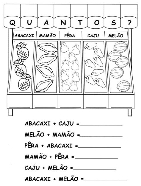 Caderno De Atividades De Matemática 2 Ano Para Imprimir Adição