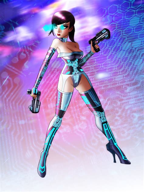 Cyberspace Girl By Raulovsky Hentai Foundry