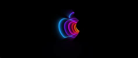 Apple Event 2022 Wallpaper 4k Colorful Apple Logo
