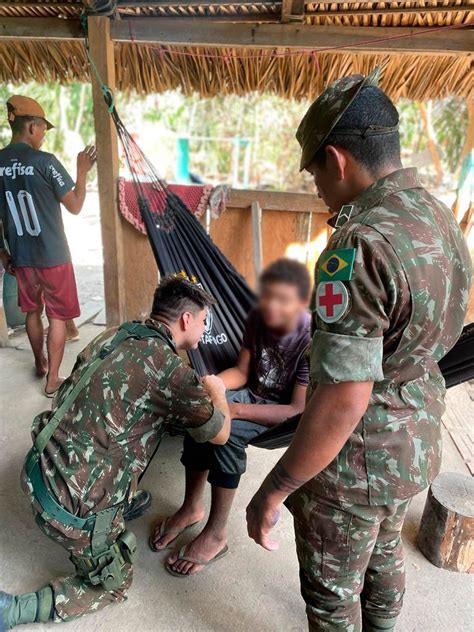 Jovem Ind Gena Resgatado Pelo Ex Rcito Ap S Dias Desaparecido Em