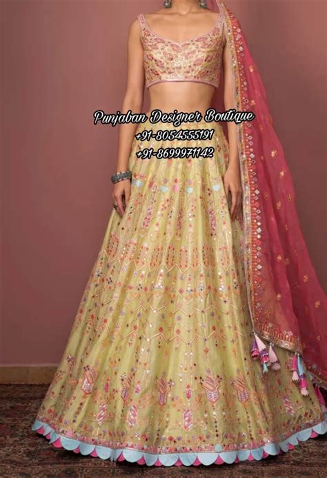 Bridal Punjabi Lehenga Punjaban Designer Boutique