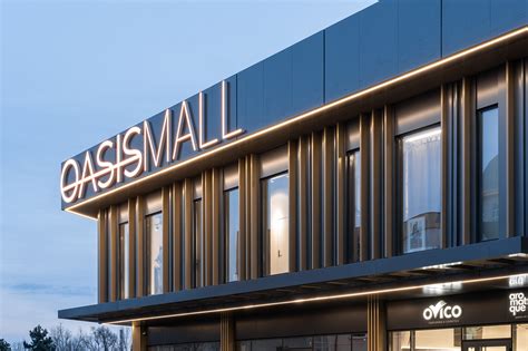 Oasis Mall Façade Behance