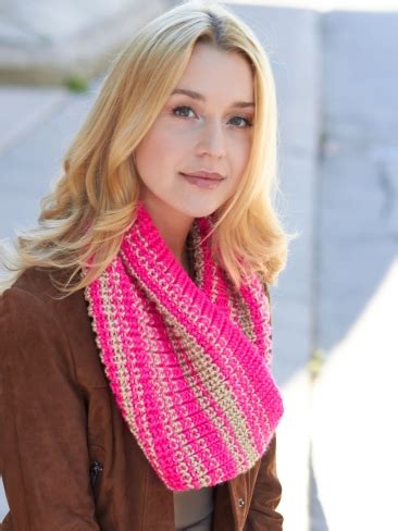 Knitting Patterns Galore Shaker Rib Cowl