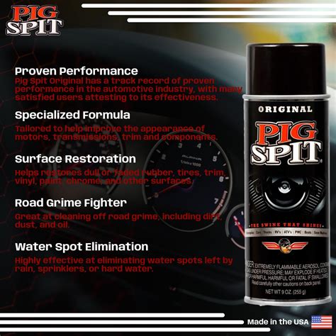 Pig Spit Motorcycle Spray