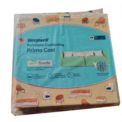 plain pu foam sleepwell brown furniture cushions  sofa size