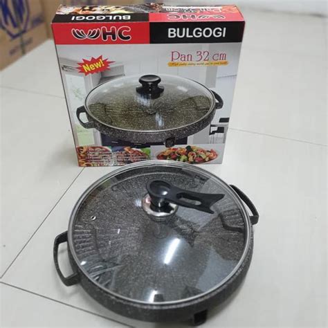 Jual Hanya Disini Lrc Bulgogi Pan Alat Panggang Steak Yakiniku Pan