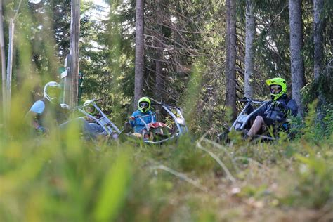 L Idee Du Jour D Valer Les Pentes Avec Le Mountain Kart Aux Carroz