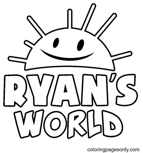 Ryans World Coloring Pages Printable For Free Download