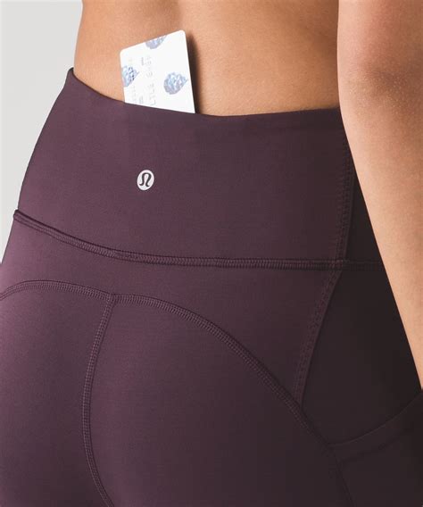 Lululemon All The Right Places Crop Ii Black Cherry Lulu Fanatics