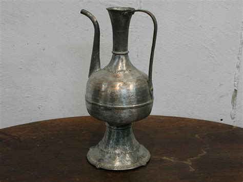 Контора К - Старинный медный кувшин (кумган), артикул КГ3-133