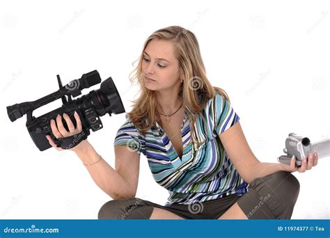 Professional Or Amateur Stock Image Image Of Pretty