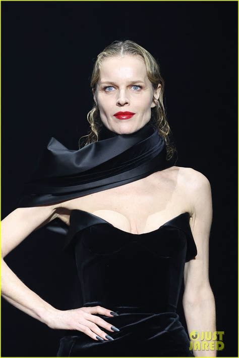 Julia Fox Wears Nude Illusion Sequin Look At Mugler Fashion Show During Paris Fashion Week