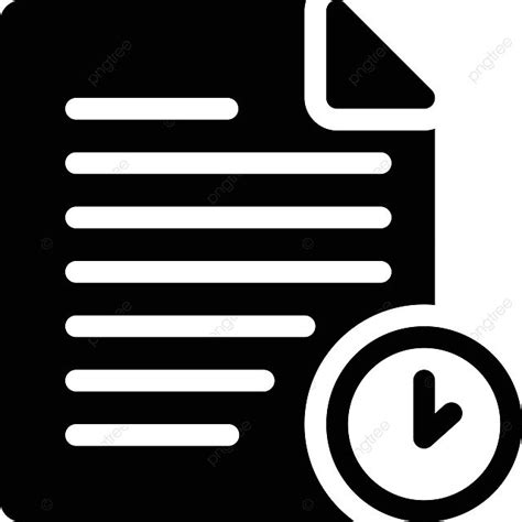 File Time Isolated Paper Vector Time Isolated Paper Png And Vector