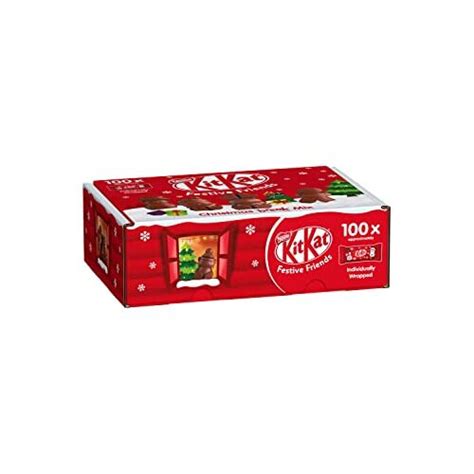 Kit Kat Festive Friends 100 Assorted Milk Chocolate Festive Figures