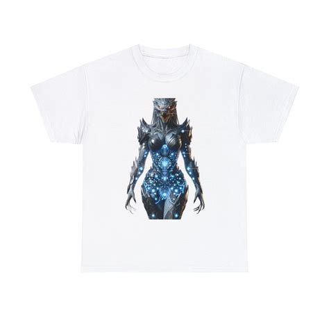 Unisex Adult T Shirt Scary Monster Futuristic Bodycon Dress Cyborg