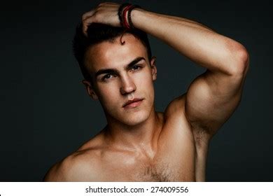 Wet Guy Portrait Water Splash Drops Stock Photo 1107685082 Shutterstock