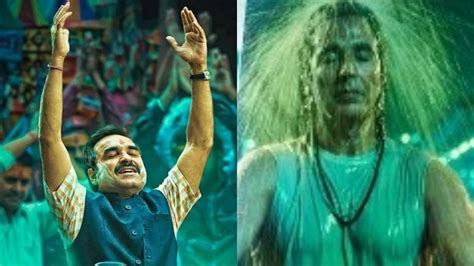 Omg Akshay Kumar As Lord Shiva Turns Saviour For Pankaj Tripathi In