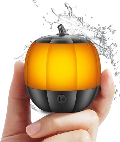 Lfs Portable Bluetooth Speaker With Lights Waterproof Mini Wireless Speaker Tws Stereo Pairing