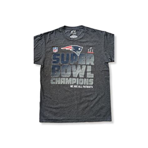 Unisex Grey Nfl New England Patriots Superbowl Li Depop