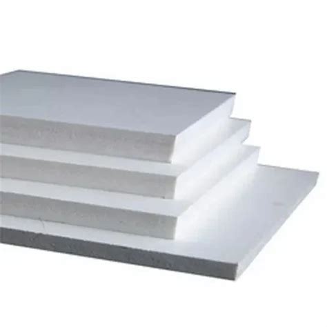 White Pvc Foam Board Sheet Thickness Mm At Square Feet In