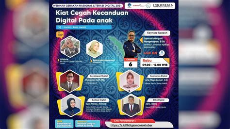 Kiat Cegah Kecanduan Digital Pada Anak Jadi Materi Ulasan Webinar