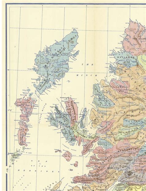 Historical Geography of the Clans of Scotland