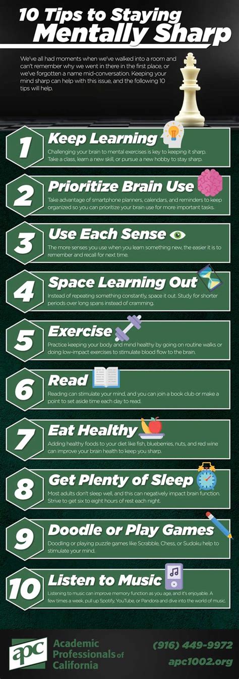 tips  staying mentally sharp apc