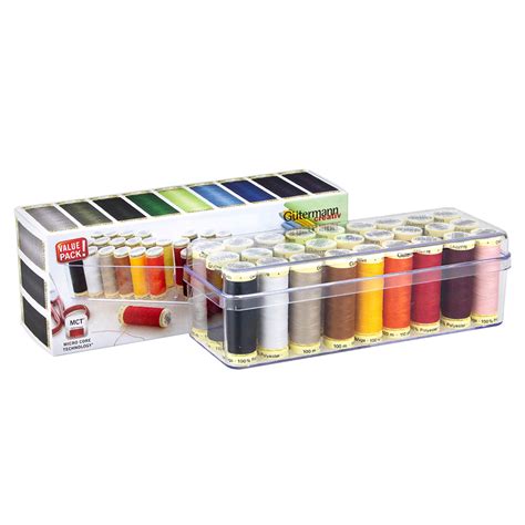 gutermann sewing thread box  mt sew  birch wholesale
