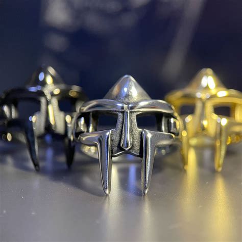 MF Doom Ring Made of Stainless Steel - MF DOOM