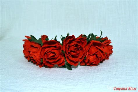 Веночки, ободочки) - Фом и изделия из него - Страна Мам