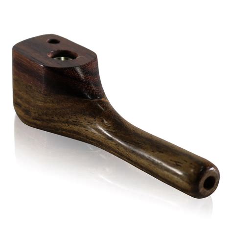 4 Wooden Smoking Pipe W Swivel Lid Ww14 Usa Etsy
