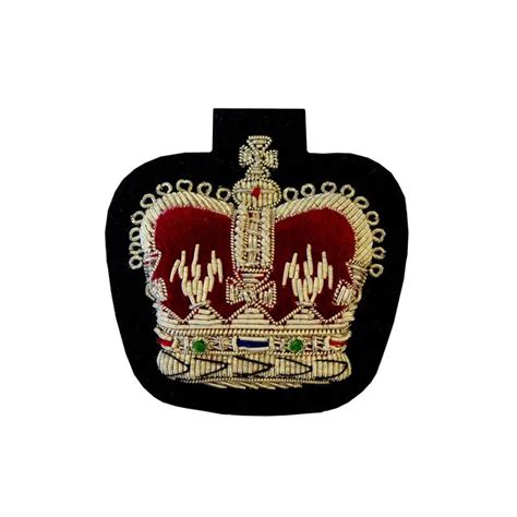 Genuine Warrant Officer Class 2 Wo2 And Nco Large Crown Rank Badge