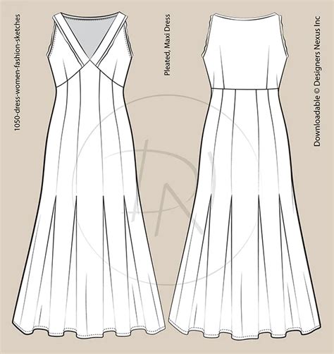 Fashion Sketches & Templates - FashionDesign411