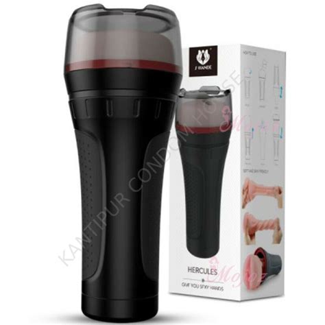 Electric Masturbation Hercules Vagina Cup Vibrator For Men Sex Toy