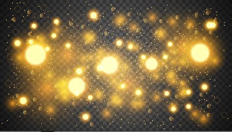 premium vector transparent glow light effect