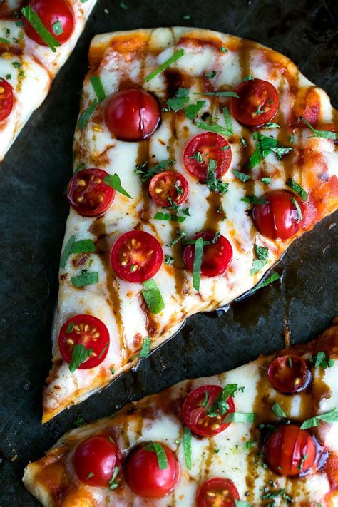 Margherita Flatbread Pizza Recipe Peas And Crayons