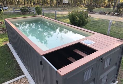 Piscine Container Un Type De Bassin Original Et Economique