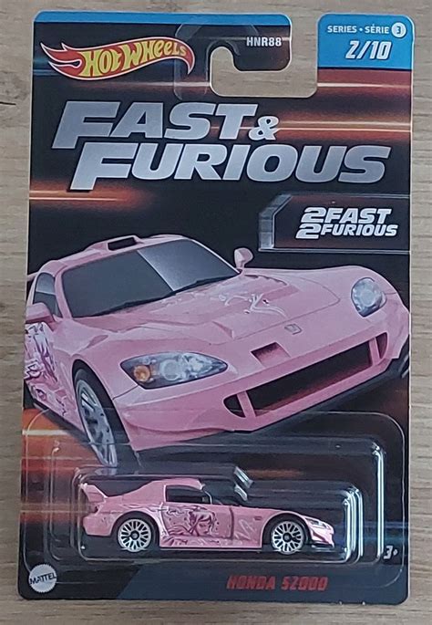 Hot Wheels Honda S Fast Furious Szybcy I W Ciekli Blister Oficjalne