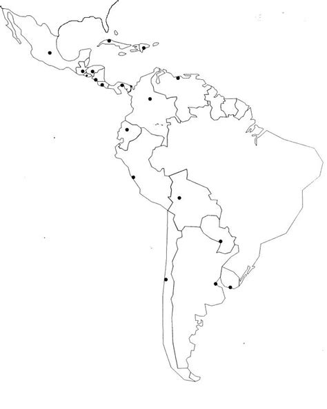 Mapa De America Latina Para Dibujar Imagui My XXX Hot Girl