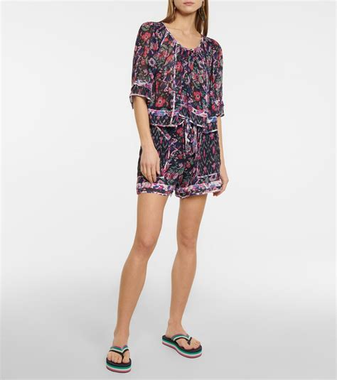 Marant Etoile Roxini Floral Blouse Isabel Marant Etoile