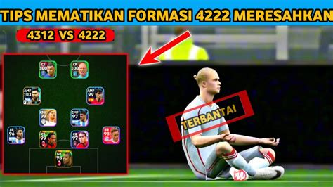 tak tik melawan formasi  efootball terbaru  youtube