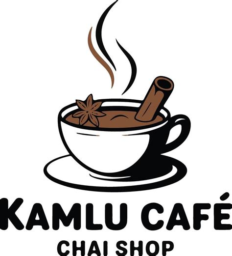 design logo  chai shop illustration  vector art  vecteezy